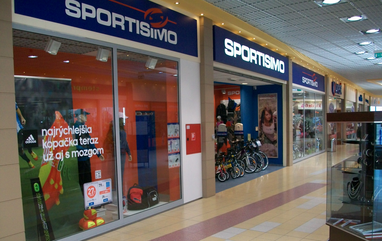 SPORTISIMO Dunajská Streda - OC Galéria